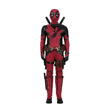 Kids Deadpool 3 Wade Wilson Cosplay Costume Deadpool Wolverine Halloween Outfit Becostume